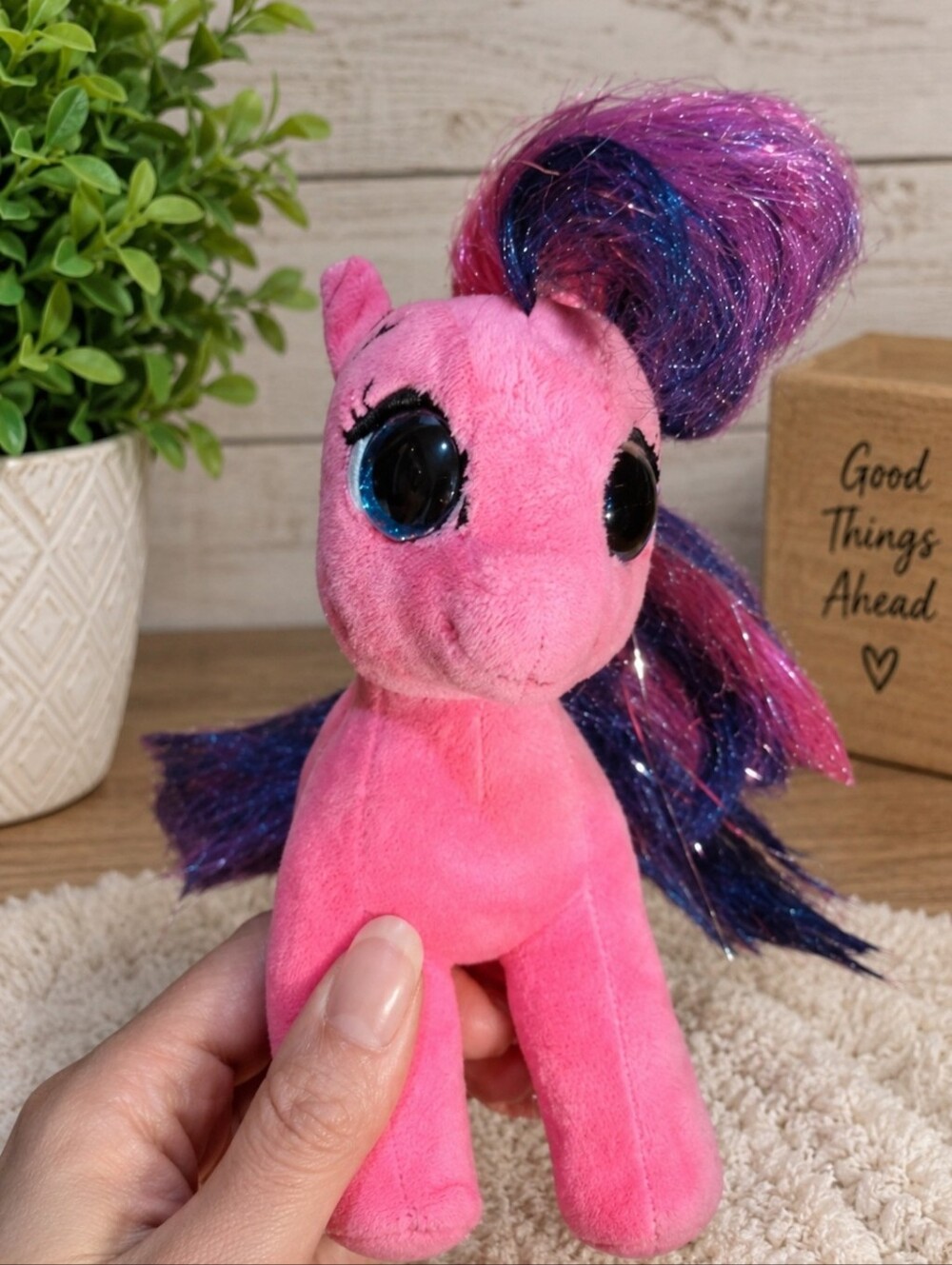 My Little Pony Sparkle Ruby stuffed bear